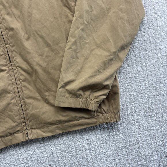 Columbia Mens L Jacket  Northway Full Zip Vented Windbreaker Tan / Sand Outdoor - Picture 5 of 15